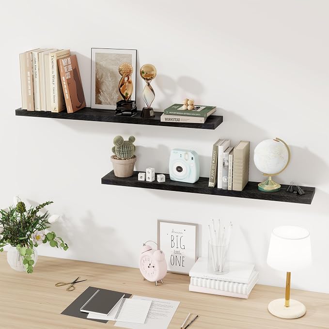 Fun Memories Floating Shelves for Wall, 48 Inch Floating Shelves for Home Decor - Image 7
