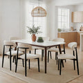 UVV Dining Chairs Set of 6, Metal Kitchen Chairs by UVVLivetheQualityLife