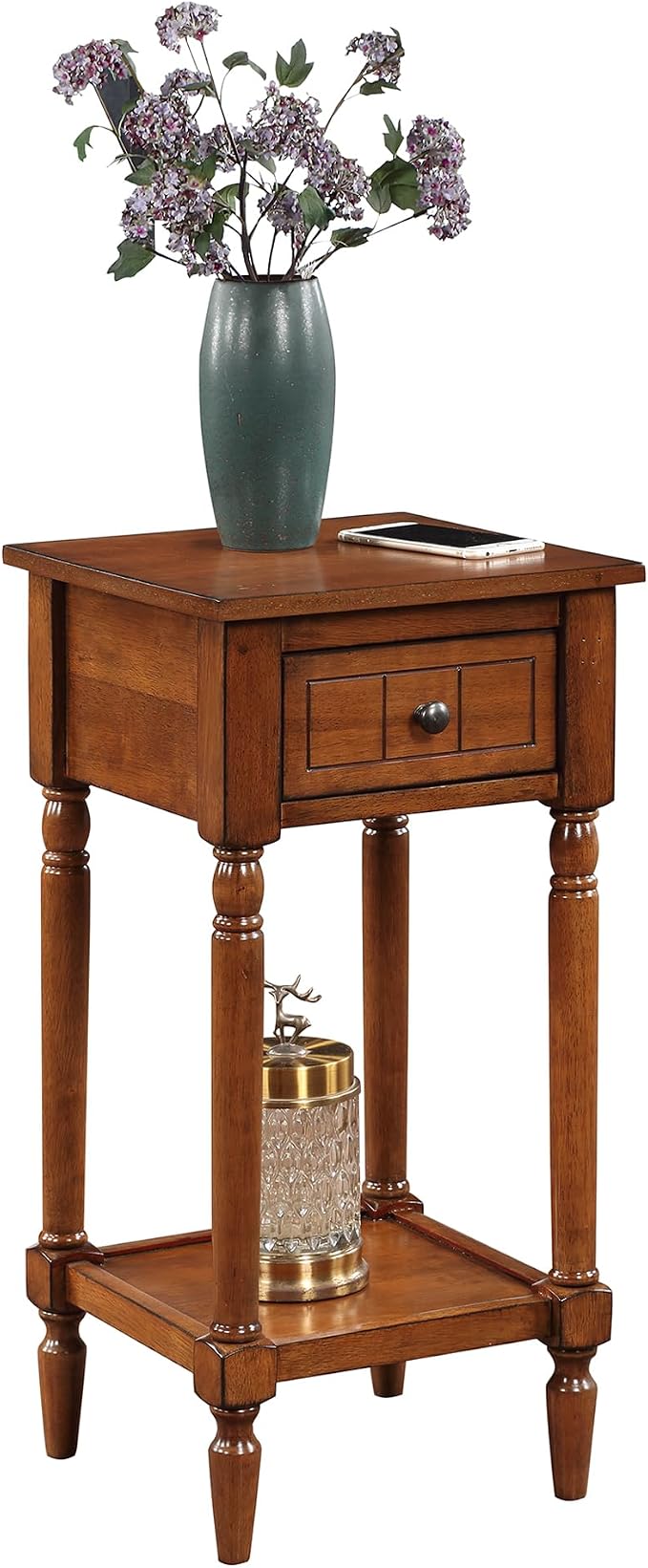 Convenience Concepts French Country Khloe 1 Drawer Accent End Table 14" - Image 4