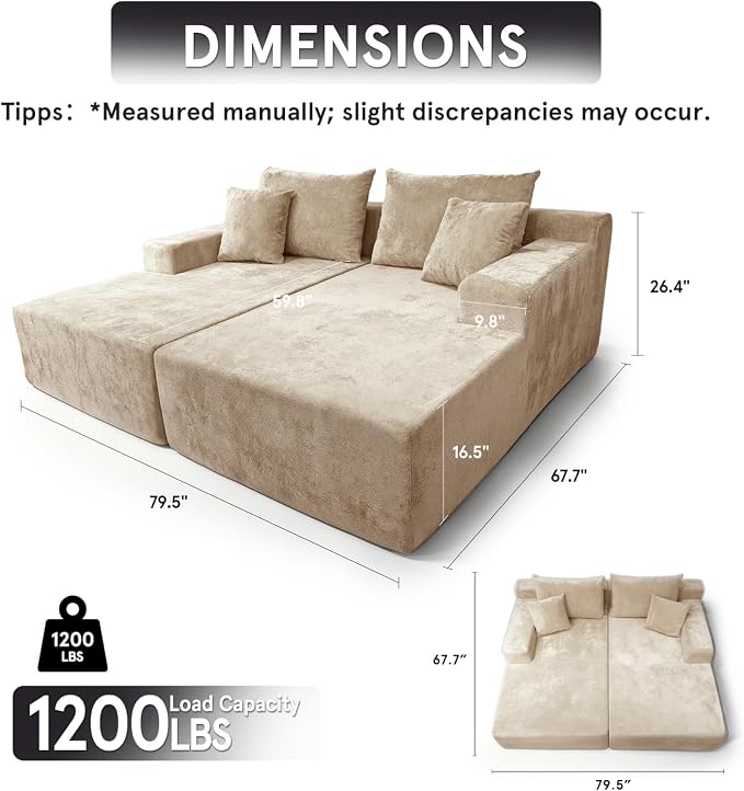 Sytopia Loveseat Chaise Lounge - Image 2
