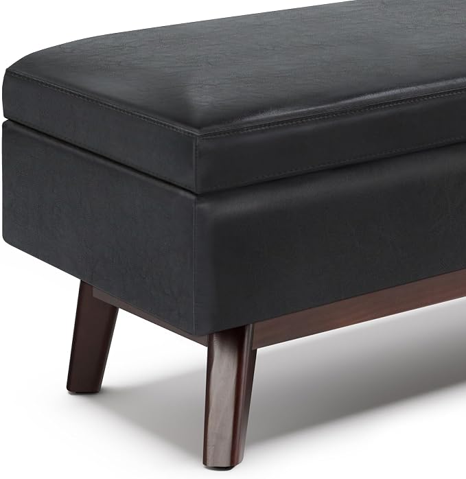SIMPLIHOME Owen Rectangular Storage Ottoman - Image 11