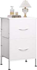 WLIVE White Night Stand, Small Dresser by WLIVE