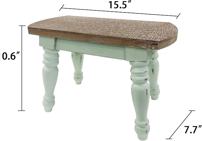 dwellington Farmhouse Wooden Plant Stand - Image 3