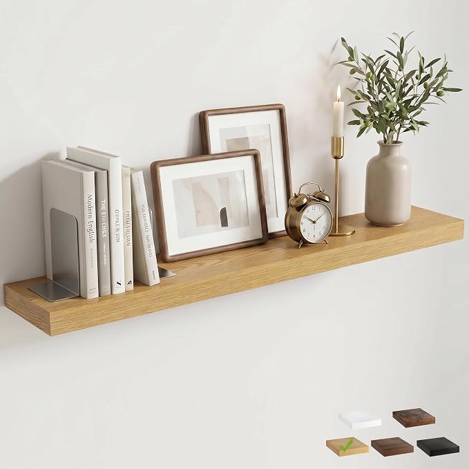 FLYJOE Floating Shelves for Wall, 48 Inch Floating Shelves Set of 1, Kitchen by FLYJOE