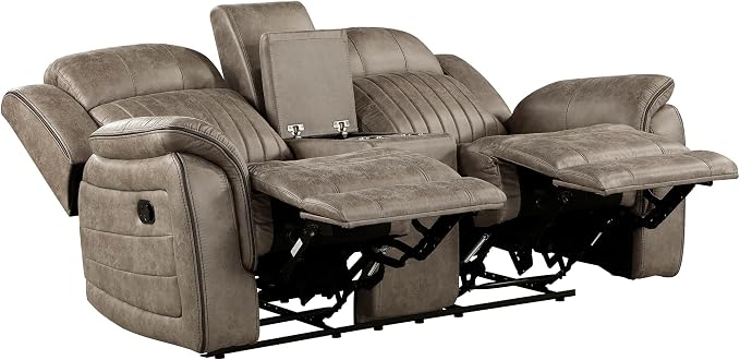 Lexicon 74" W Manual Double Reclining Loveseat - Image 7