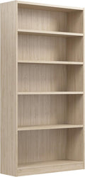 Bush Home Tall 5 Shelf Bookcase, 5 Tier Bookshelf Storage Cabinet by BushHome