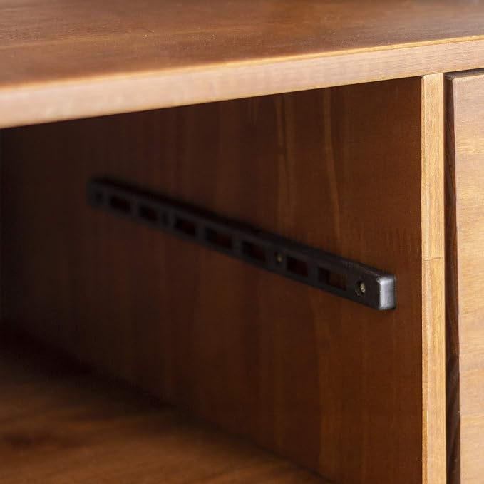 Walker Edison 3-Drawer Mid Century Modern Wood TV Stand - Image 7