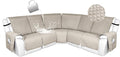 HDCAXKJ 100% Waterproof Reclining Sectional Couch Covers L Shape Recliner Sofa by HDCAXKJ