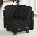 Belffin Corduroy Corner Seat for Modular Sofa Sectional Couches for Living Room by Belffin