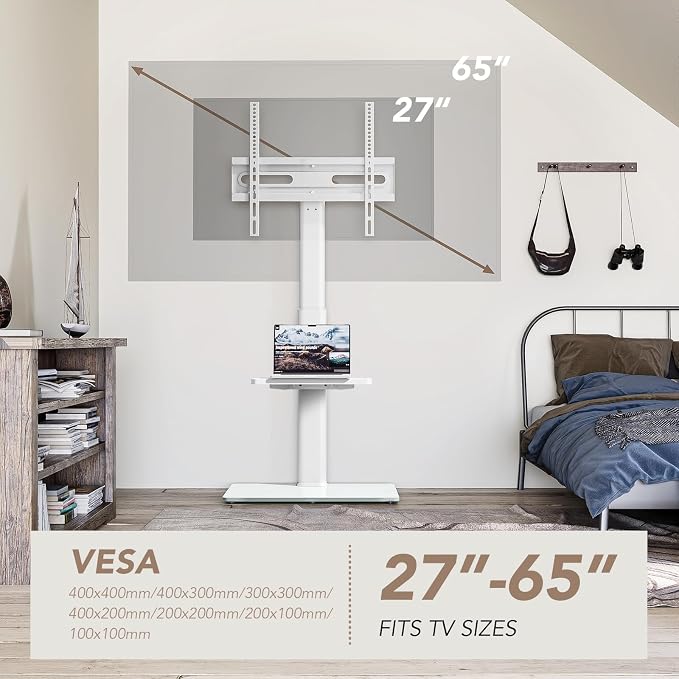 AX WABER Universal Floor TV Stand - Image 4