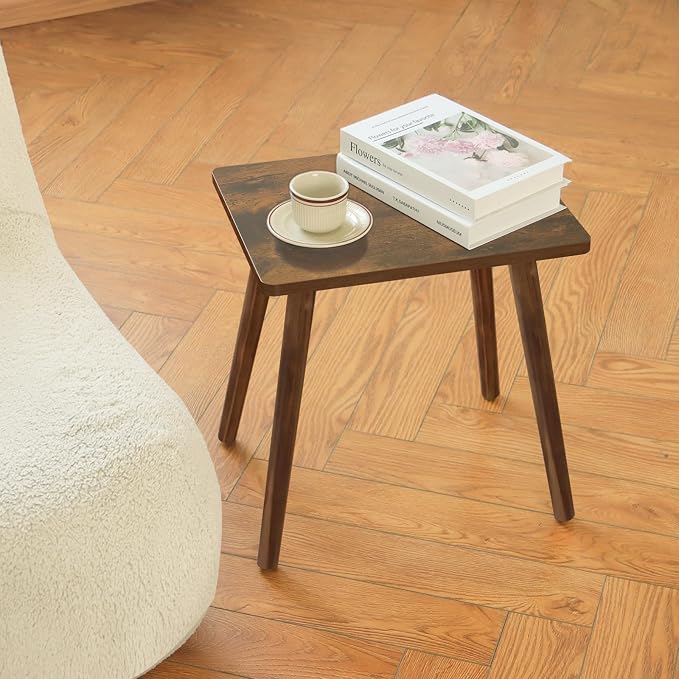AWASEN Side Table, Small Wood End Table Living Room, Mini Bed Side Table Modern - Image 3