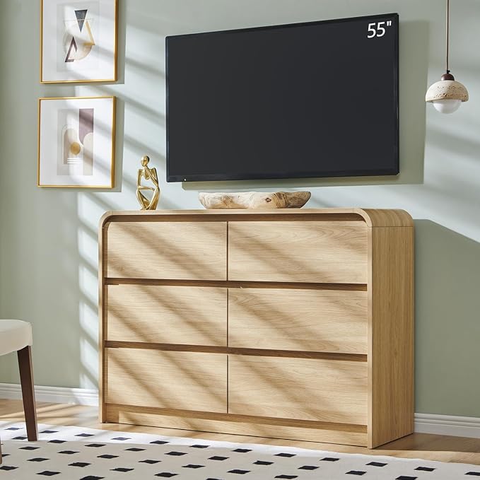 Aitjunz Modern 6 Drawers Dresser by AITJUNZ