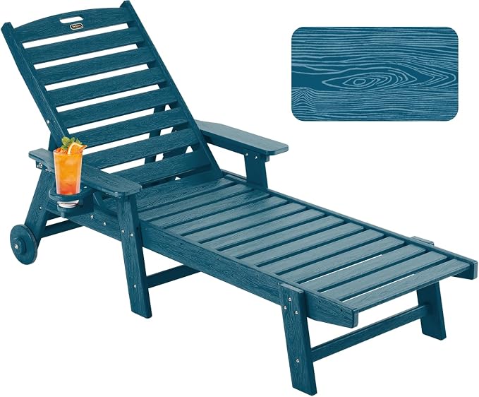 Patio Chaise Lounge Chair Outdoor by Serique