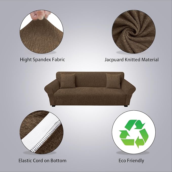 Sofa Slipcover with 2 Pillow Cover - Image 2