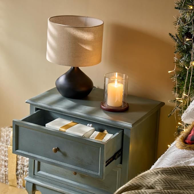 HULALA HOME Solid Wood End Table - Image 6