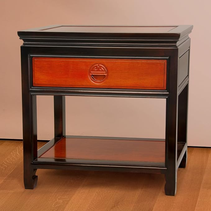 Red Lantern Elegant End Table - Image 2