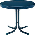 Crosley Furniture Griffith Weather Resistant Retro Metal Outdoor Side Table by CrosleyFurniture