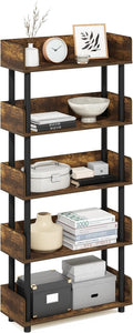 Furinno TURN-N-TUBE 5-Tier Display Shelf, Storage Shelves, Book Shelf, Open by Furinno-FitsYourSpaceFitsYourBudget