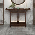 Asian Console Table for Entryway, Hallway or Living Room, Narrow Long Sofa Table by Unknown
