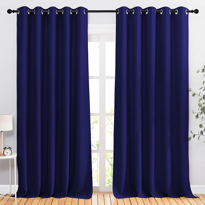NICETOWN Bedroom Blackout 102 inch Curtains by NICETOWN