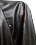 NAT Leathers | Black Garment Soft Faux Vegan Leather PU | by The Yard Synthetic by NATLeathers