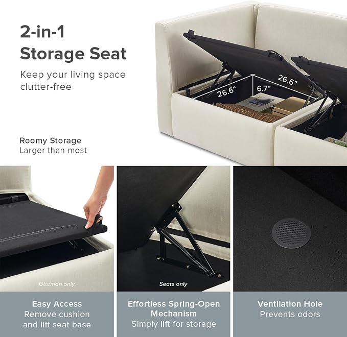 mopio Oversized Modular Sectional Sofa - Image 5