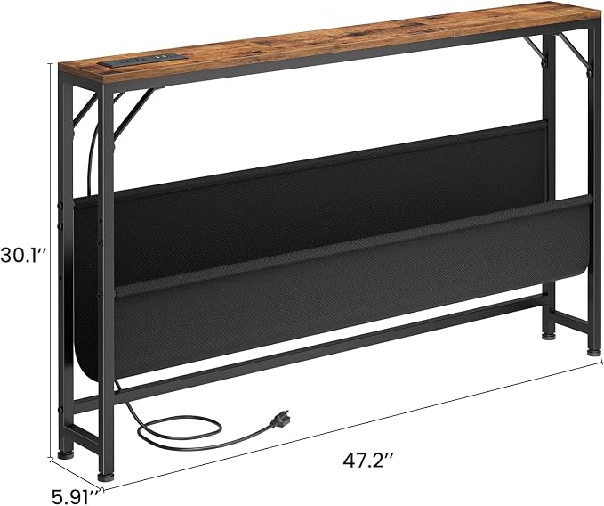 Asgolion Narrow Console Table - Image 3