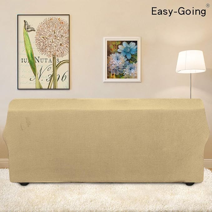 Easy-Going Stretch Sofa Slipcover 1-Piece Sofa Cover Furniture Protector Couch - Image 4