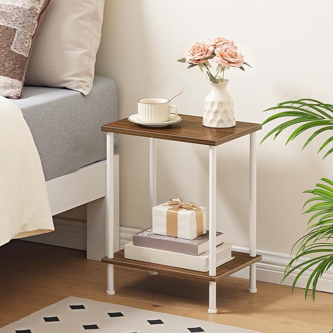 HOOBRO End Tables Set of 2, Small Side Table, Nightstand - Image 2