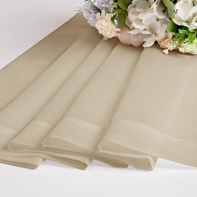 Chyhomenyc Taupe Sheer Valances - Image 8
