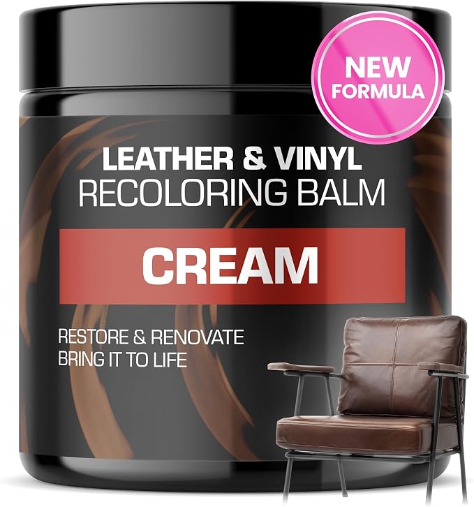 FORTIVO Leather Recoloring Balm, Color Restorer, Scratch Remover, Couch Paint by FORTIVO
