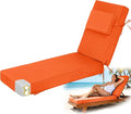 Chaise Lounge Cushions Outdoor 72x21x6 Inch, Fade Resistant 6'' Thicken Outdoor by Vulacko