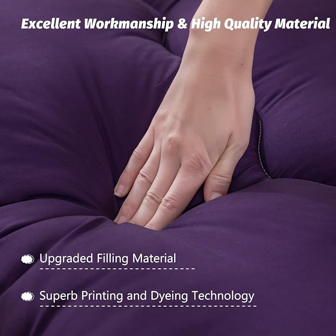 MAXYOYO Japanese Floor Futon Mattress, Roll Up Floor Mattress - Image 5