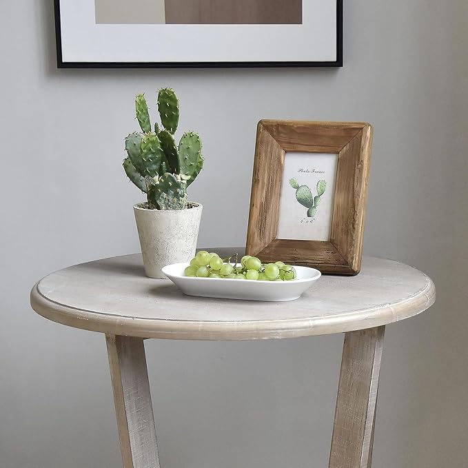 Set of 2 Rustic Farmhouse end Table - Image 2