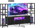 Casaottima TV Stand for 40/50/55 Inch TV, Low-Profile Entertainment Center by Casaottima