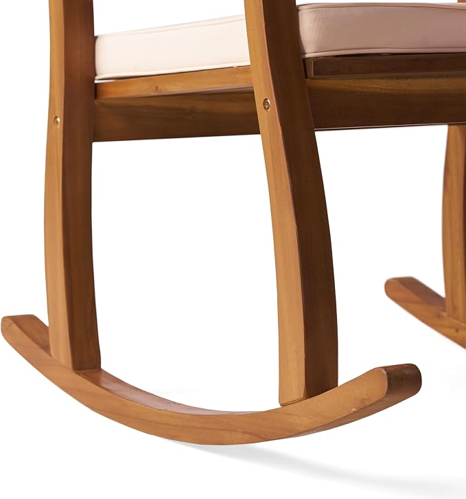 Christopher Knight Home Selma Acacia Rocking Chair - Image 11