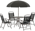 Outsunny 6 Piece Patio Dining Set by Outsunny