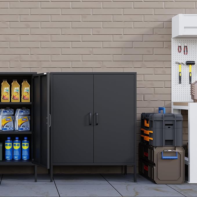Washsemba Metal Storage Cabinet - Image 6