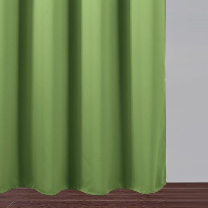 LEMOMO Blackout Curtains 66 x 95 inch/Light Green Curtains Set of 2 - Image 9
