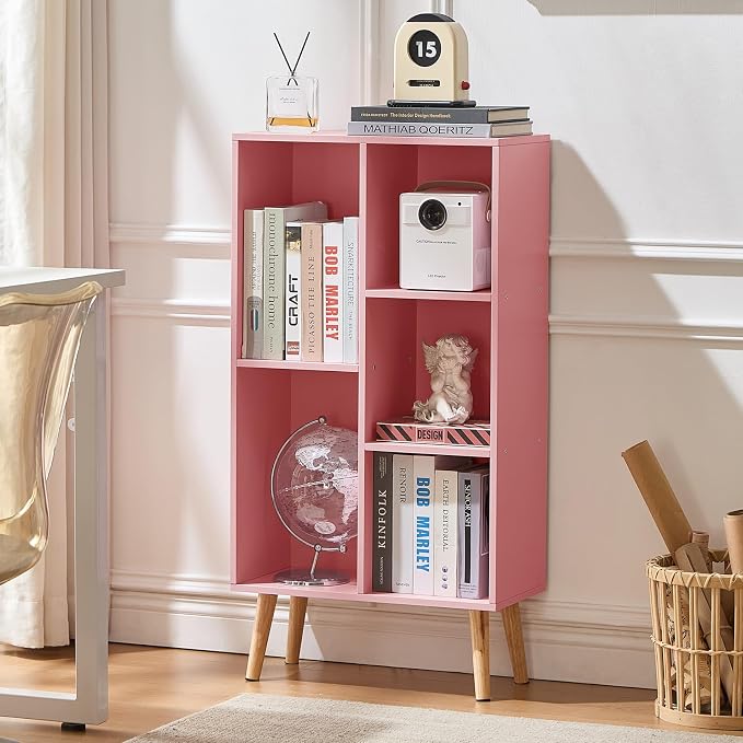 LEYAOYAO 5 Cube Bookshelf 3-Tier Bookcase by LEYAOYAO-Findtheshiningpointofyourideallife%EF%BC%81