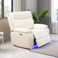 Power Leather Recliner Sofa Chair, Living Room Furniture Sets, Breathing by LYfurniture