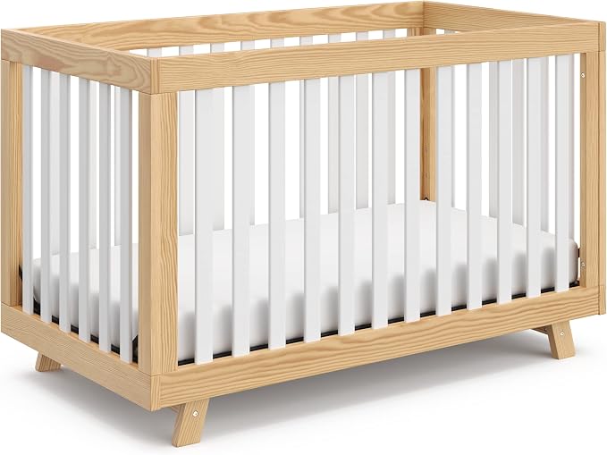Storkcraft Beckett 3-in-1 Convertible Crib – GREENGUARD Gold Certified by Storkcraft