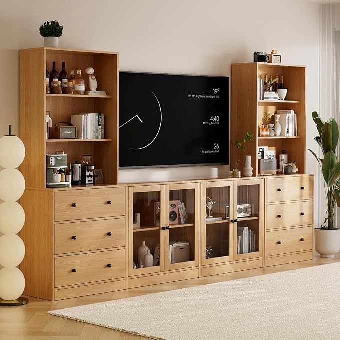 TUSY 71" Large TV Stand Set by TUSY
