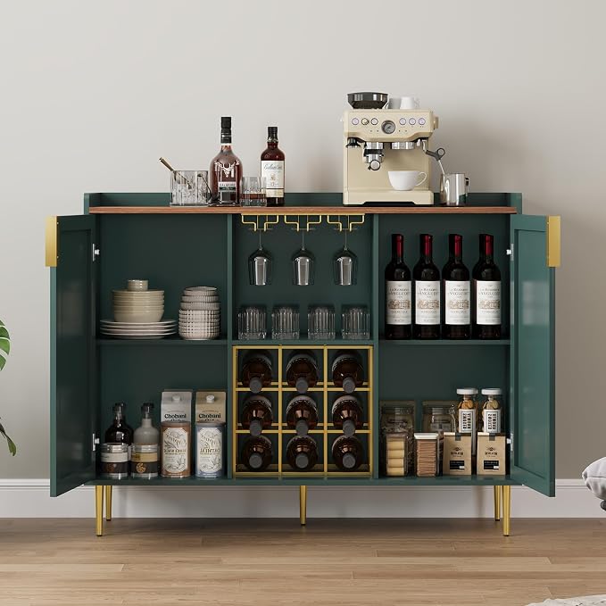 ARTPOWER 48" Wine Bar Cabinet - Image 3