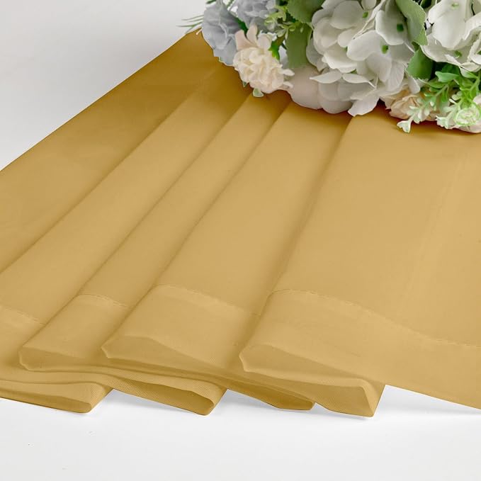 Chyhomenyc Sheer Valances for Windows 2 Pack, Small Window Curtains for Living - Image 6