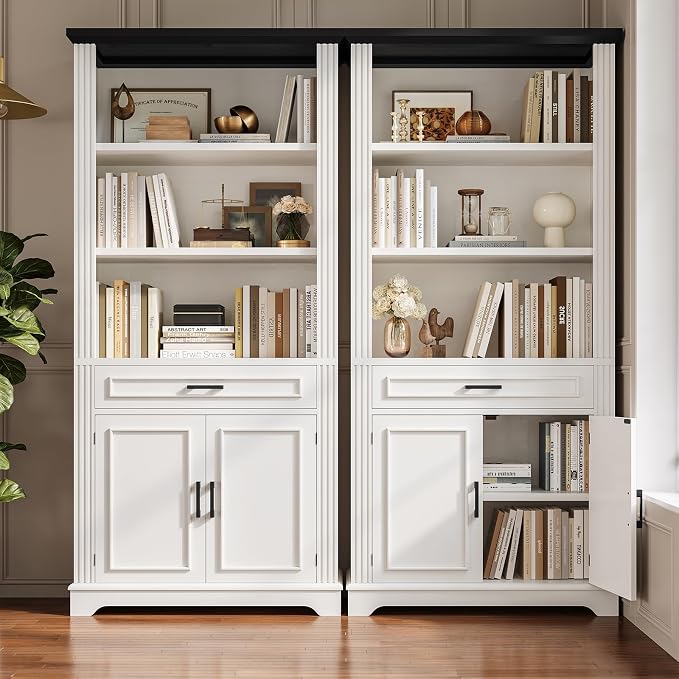 SEDETA Farmhouse Bookshelves and Bookcases - Image 3