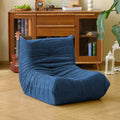 N&V Fireside Floor Sofa- Mid-Century Modern Armless Lounge Chair by NV