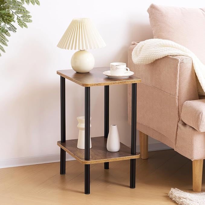 Apicizon 2 Tier End Table, Small Side Table - Image 6