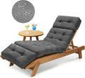 Outdoor Chaise Lounge Chair Cushion 74.2 x 22 x 4.7 Inches Thickened 100% by Unknown