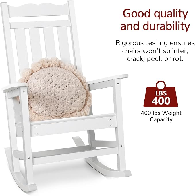 Stoog All-Weather Patio Rocking Chairs Set of 2 - Image 4